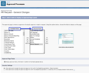 Screenshot: Selecting the 'Selected Fields' column